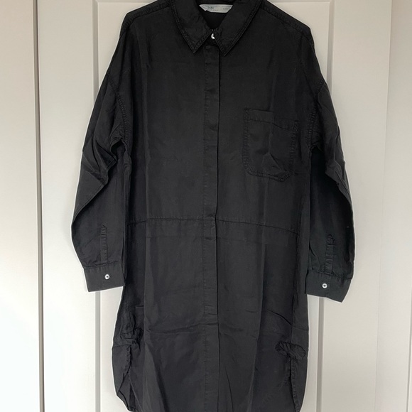 Zara Black Long Sleeve Dress - Picture 1 of 5
